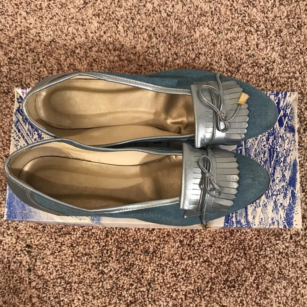 Denim and Leather Bob Bakers